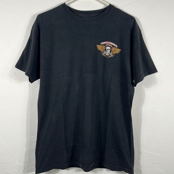 π₯π₯ POWELL & PERALTA SKATEBOARDS Streetwear Graphic Skate Tee Sz Medium - EUC - Picture 5 of 9